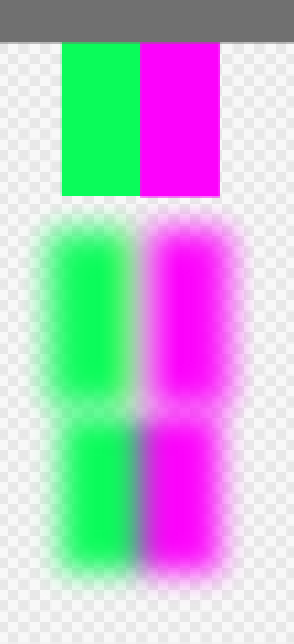 スクリーンショット ガンマ補正も考えたガウスぼかし